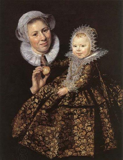 Frans Hals Catharina Hooft with her Nurse China oil painting art